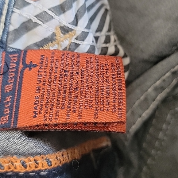 ROCK REVIVAL JEANS JENA MID RISE BOOT 26 DENIM PANTS - Picture 7 of 7